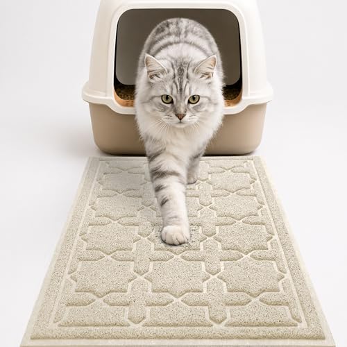 Yimobra beige waterproof litter trapping mat