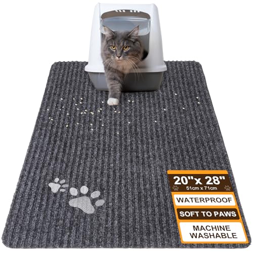 BEAUTYZOO waterproof cat litter trapping mat