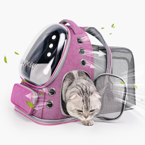 Cawypety expandable cat backpack carrier